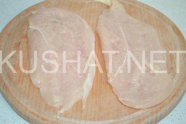 куриный рулет с сыром и шпинатом 1_куриный рулет с сыром и шпинатом