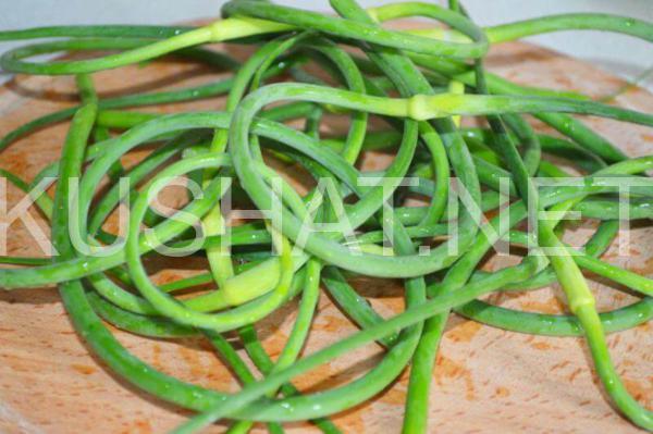 1_маринованные стрелки чеснока на зиму