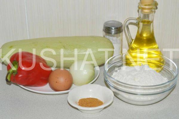 1_оладьи из кабачков с болгарским перцем