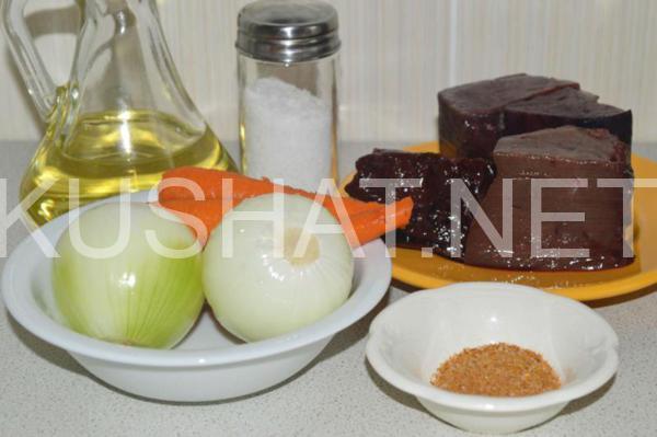 1_печень говяжья жареная с луком и морковью