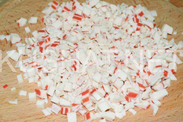 1_рулет из лаваша с крабовыми палочками и плавленым сыром