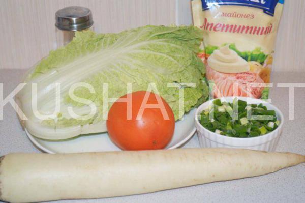 1_салат из капусты с редькой