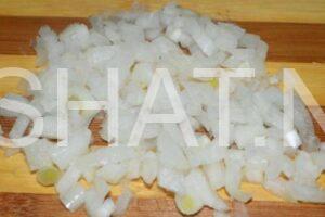 1_салат Подсолнух с чипсами, курицей и грибами