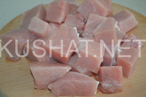 шашлык в духовке из свинины на шпажках 1_шашлык в духовке из свинины на шпажках