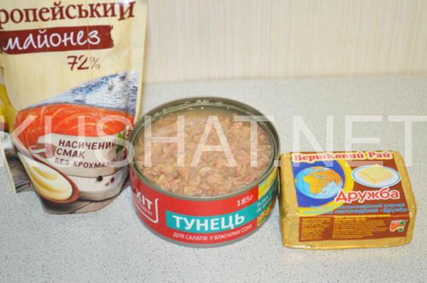 1_паштет из тунца с плавленым сыром