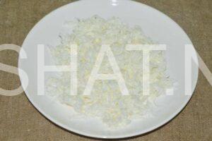 1_слоеный салат с крабовыми палочками и ананасами