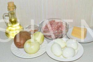 1_стожки из фарша с картофелем и сыром