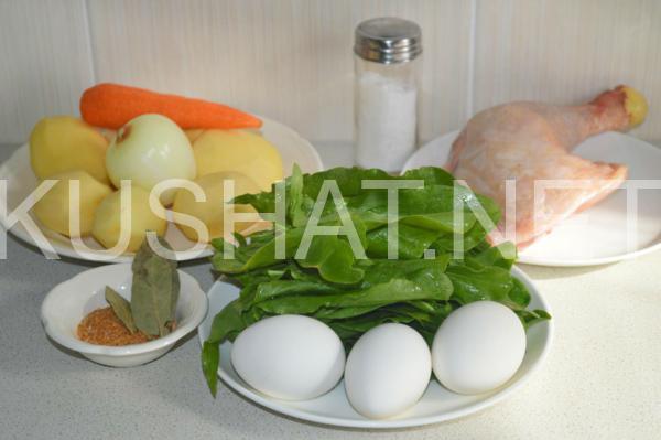 зеленый борщ со щавелем и яйцом 1_зеленый борщ со щавелем и яйцом