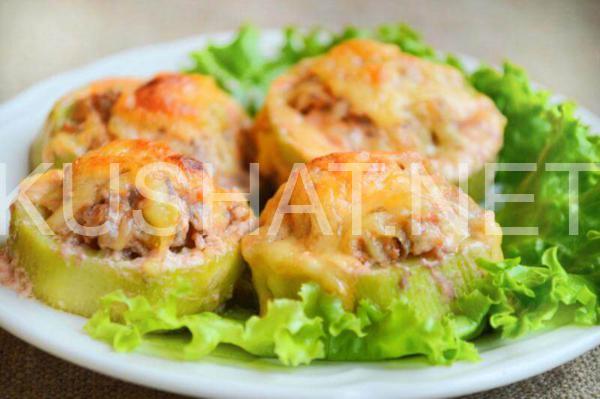 кабачки, фаршированные фаршем в духовке 20_кабачки, фаршированные фаршем в духовке