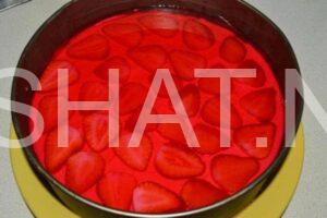 20_клубничный торт без выпечки