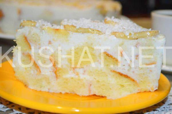 22_банановый торт со сметанным кремом