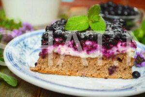 23_пирог с черникой и творогом