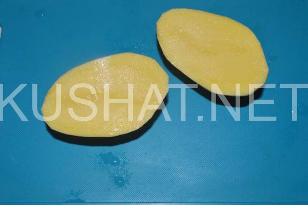 2_картофель, фаршированный салом в духовке