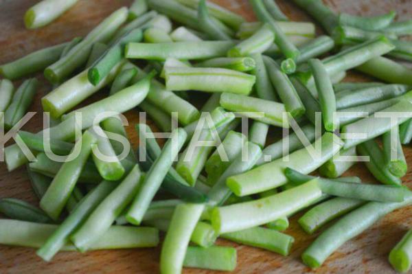 салат из стручковой фасоли с яйцом и сыром 2_салат из стручковой фасоли с яйцом и сыром
