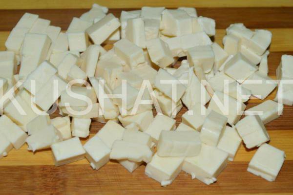 салат из зеленого лука с яйцами, огурцами и плавленым сыром 2_салат из зеленого лука с яйцами, огурцами и плавленым сыром