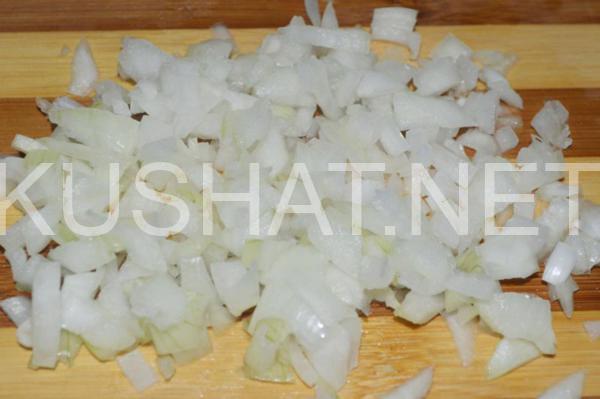 2_слоеный салат со свининой и грибами