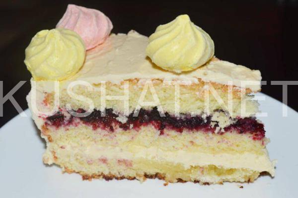 30_бисквитный торт с масляным кремом