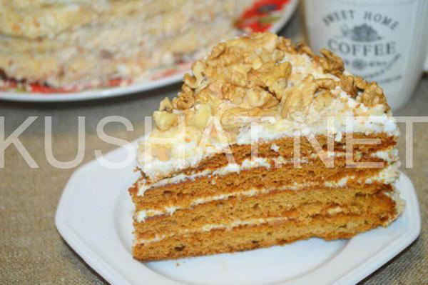 30_торт Рыжик классический