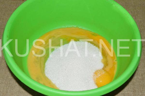 бисквитный пирог с ревенем 3_бисквитный пирог с ревенем