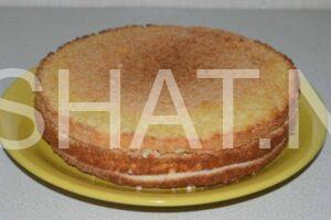 3_бисквитный торт с масляным кремом