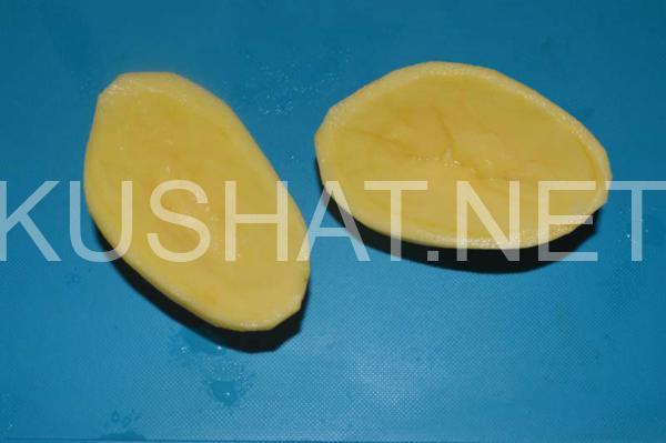 3_картофель, фаршированный салом в духовке