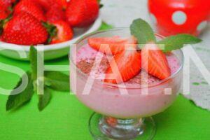 3_клубничное желе со сметаной