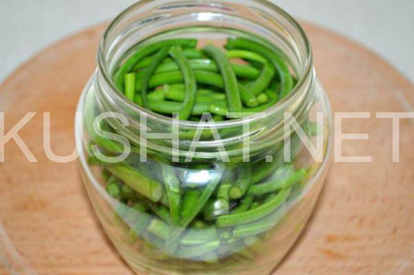 3_маринованные стрелки чеснока на зиму