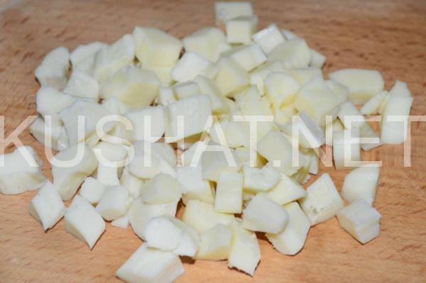 3_салат с киви, курицей и сыром