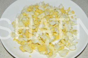 3_салат с крабовыми палочками, кукурузой и огурцом