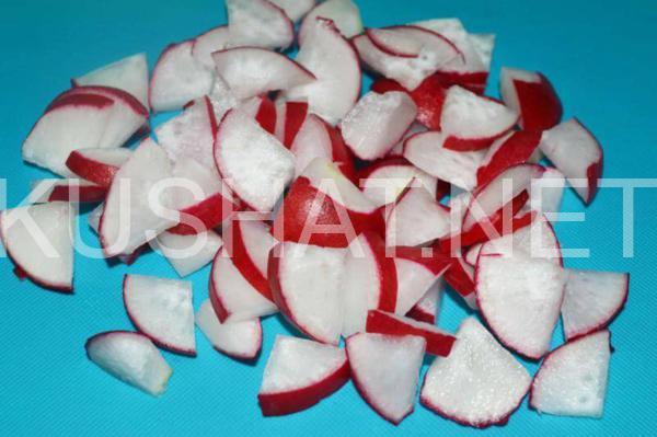 3_салат с редисом, картофелем и горошком