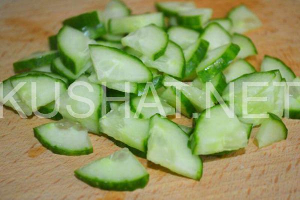 салат с редисом, ветчиной и сухариками 3_салат с редисом, ветчиной и сухариками