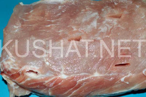 свинина, запеченная в фольге в духовке 3_свинина, запеченная в фольге в духовке