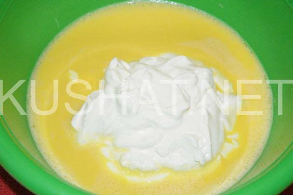 4_быстрый заливной пирог с зеленым луком и яйцом