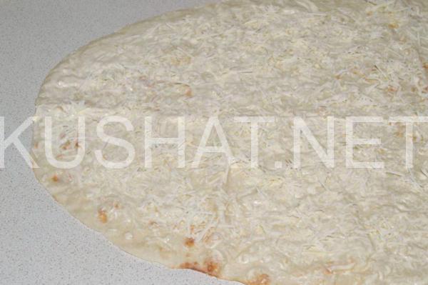 горячая закуска из лаваша с сыром и колбасой 4_горячая закуска из лаваша с сыром и колбасой