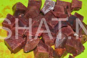 4_говяжья печень тушеная в сметане