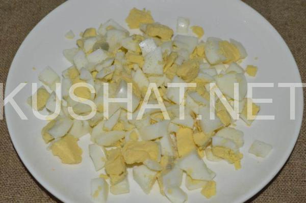 крабовый салат с ананасами и сыром 4_крабовый салат с ананасами и сыром