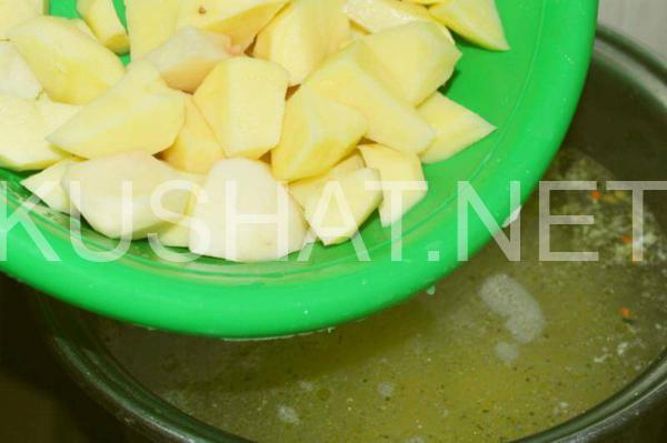 4_куриный суп с клецками