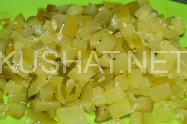 4_слоеный салат с сардиной и рисом
