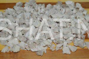 4_слоеный салат со свининой и грибами