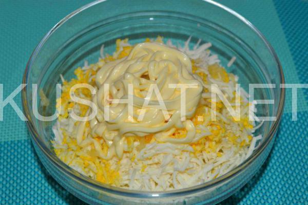 5_еврейский салат с плавленым сыром и яйцами