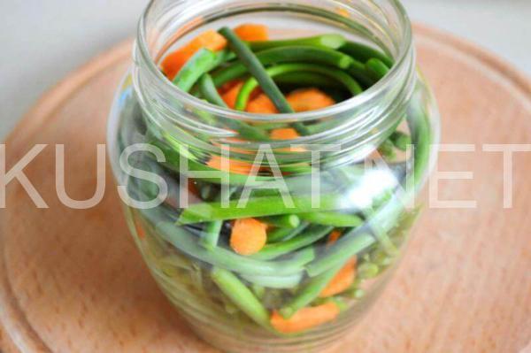 5_маринованные стрелки чеснока на зиму