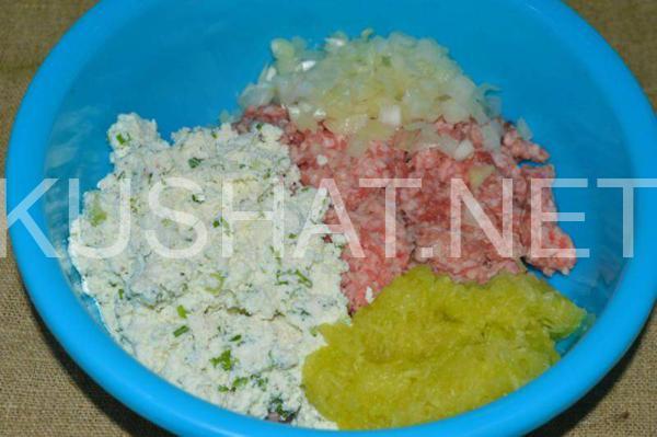 5_мясные котлеты с творогом