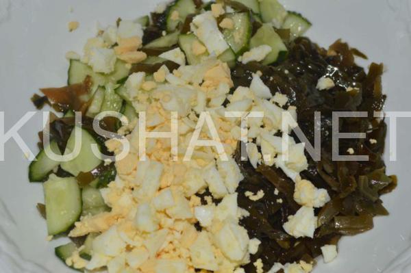 5_салат из морской капусты с крабовыми палочками и яйцом