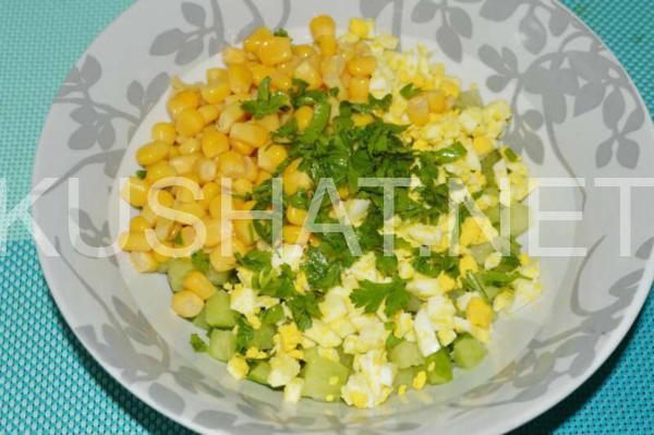 салат из зеленой редьки с кукурузой 5_салат из зеленой редьки с кукурузой