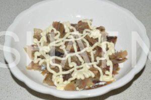 5_салат с копченой рыбой, помидорами и сыром