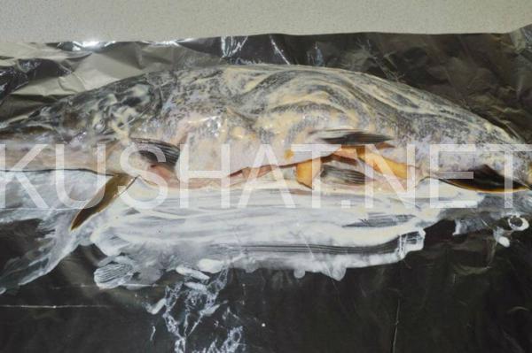 5_щука, запеченная в фольге в духовке