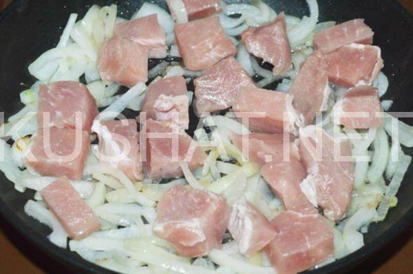 свинина с грибами в сметанном соусе 5_свинина с грибами в сметанном соусе