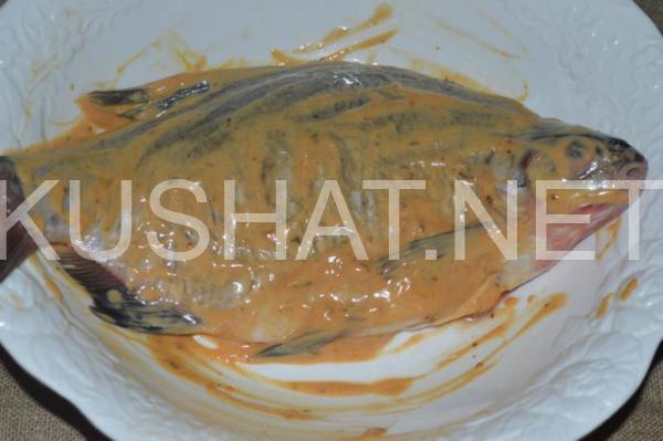 запеченный лещ в духовке 5_запеченный лещ в духовке