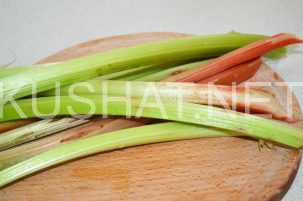 бисквитный пирог с ревенем 6_бисквитный пирог с ревенем