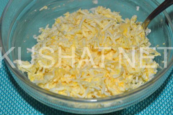 6_еврейский салат с плавленым сыром и яйцами